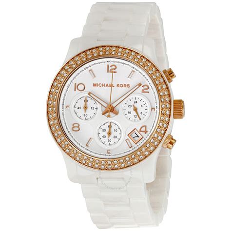 Michael Kors Women Ceramic Band Wristwatches for sale 